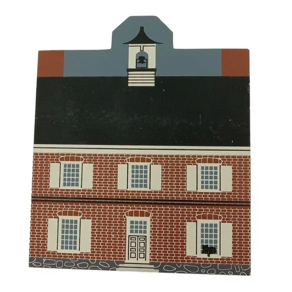 Cat's Meow Village York County Court House, York PA Signed - Picture 1 of 8